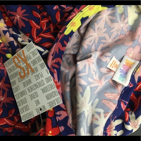 LuLaRoe XS Floral Carly Dress - Picture 3 of 4